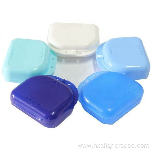 dentist false tooth cover braces aligner dental case